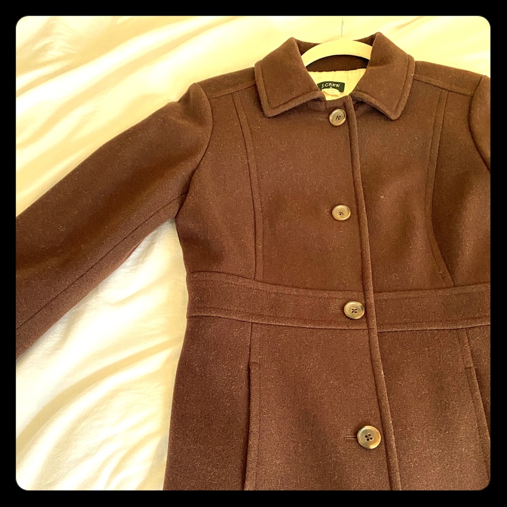 J. Crew Wool Lady Day Coat